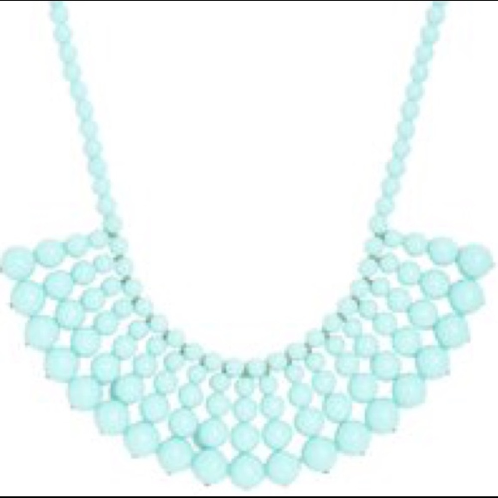 J.Crew “having a ball” beading statement necklace